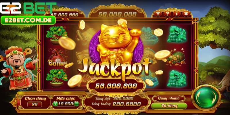 Nổ Hũ Jackpot – Quay Là Trúng, Thưởng Ngay Tại E2bet